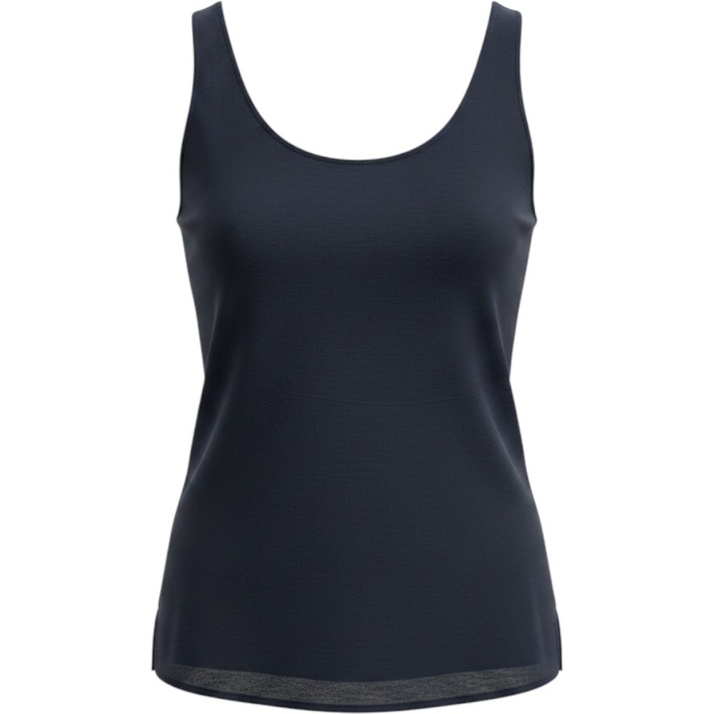 Nordstrom Intimates Womens Small Black 100% Silk Classic Capsule Scoop Neck Tank